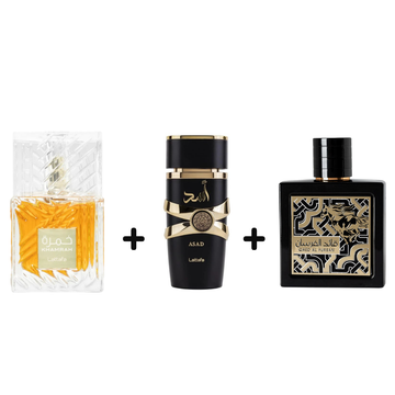Khamrah + Asad + Qaed Al Fursan Bundle