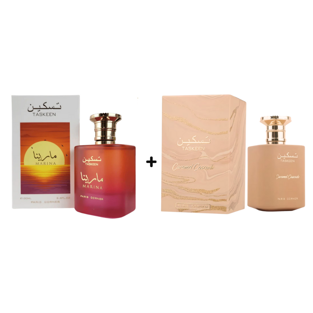Taskeen Marina & Cascade Caramel Paris Corner Bundle