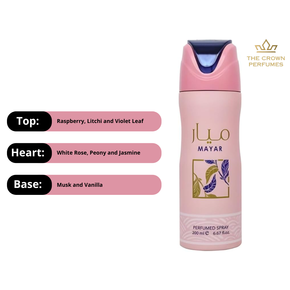 Best Lattafa Ladies Mayar Body Deodorant