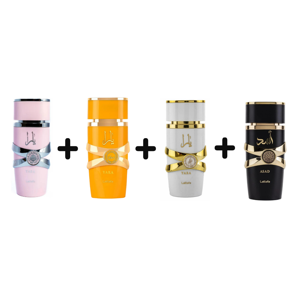 Asad + Yara Tous + Yara Moi + Yara Bundle