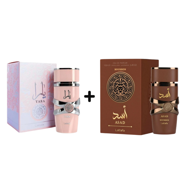 香水(女性用) lattafa Yara +asad bourbon+khamrah 100ml Amazon.com 香水(女性用) lattafa Yara +asad bourbon+khamrah 100ml Amazon.com