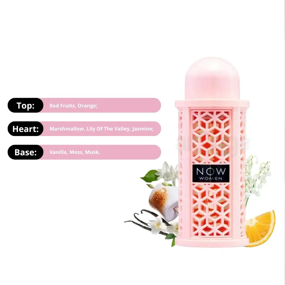 Fresh floral scent women