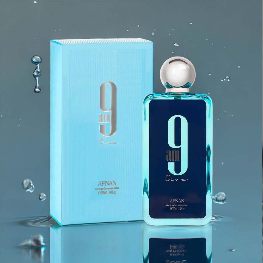 Afnan 9AM Perfume Fresh Energizing Fragrance | The Crown Perfumes Afnan 9AM Perfume Fresh Energizing Fragrance | The Crown Perfumes