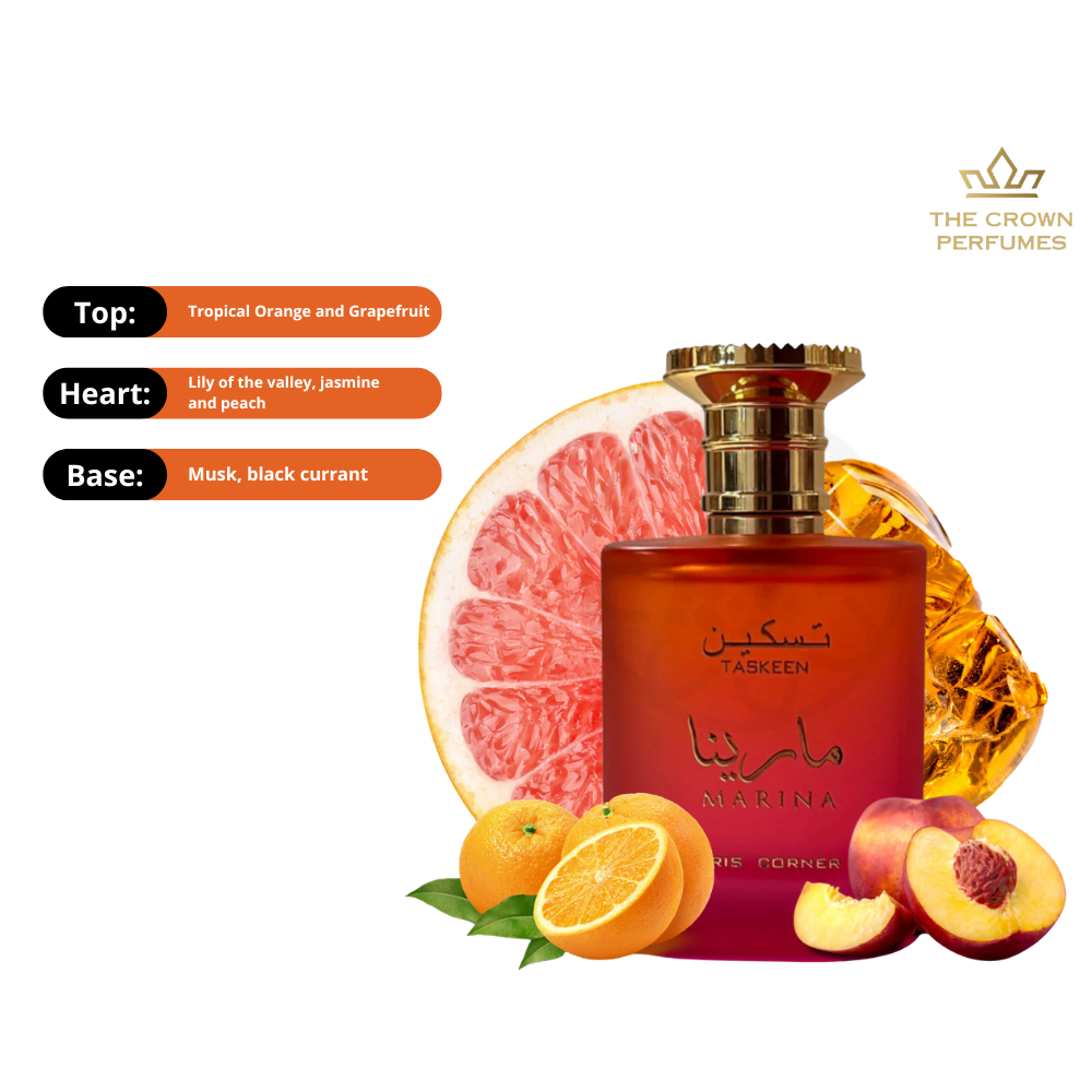 Taskeen Marina & Cascade Caramel Paris Corner perfume Bundle